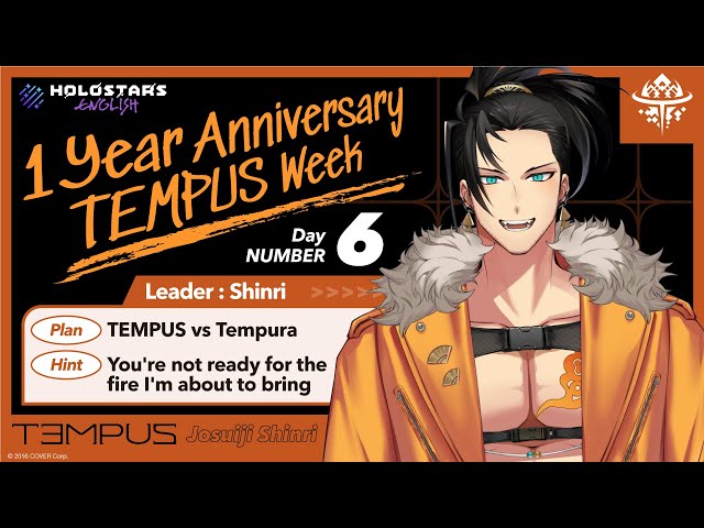 [HOLOSTARS DAY 6] TEMPUS vs TEMPURAのサムネイル