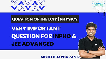Rotation Concept for INPHO & JEE Advanced Level Question | #qotd | Mohit Bhargava