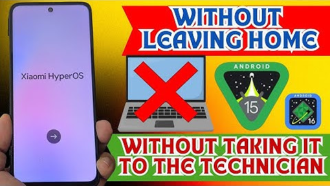 NO PC ANDROID 15 - Xiaomi Hyperos Redmi Note frp bypass account google unlock without pc