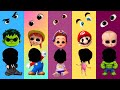 Wrong Head and eyes👀 Babyboss Hulk Super Mario Bebefinn DAME TU COSITA Funny Puzzle Wrong Heads