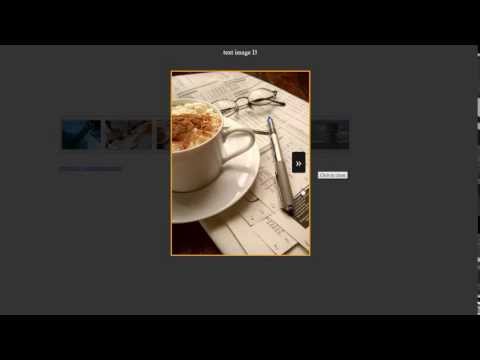 Website Photo Gallery HTML + CSS3 + JS - show graphics, pictures