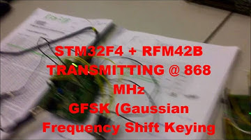HopeRF RFM Demonstration with STM32F4 Discovery Boards