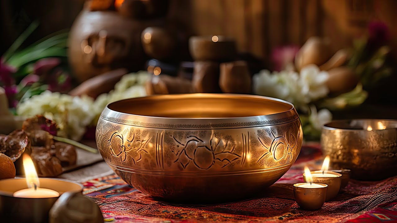 1888 Hz Tibetan Singing Bowls For Sleep | Healing Sleep Music ...
