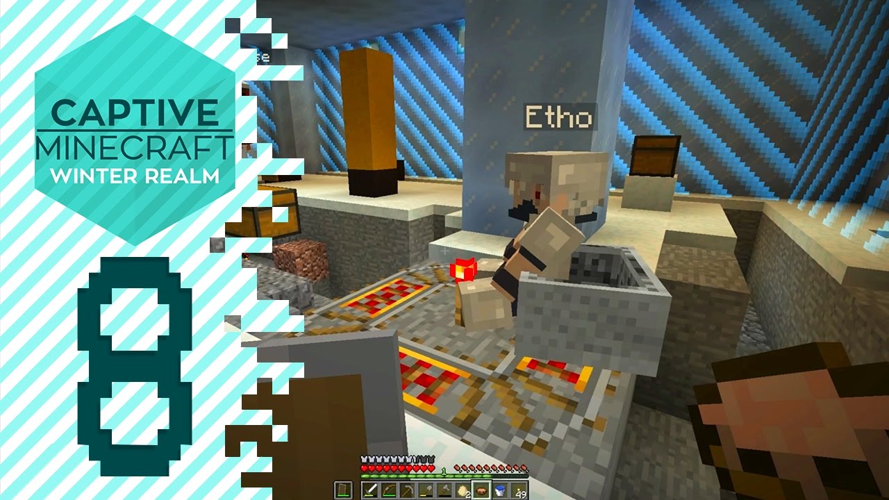 Captive Minecraft 4 - EP08 - Pigs Fly pause challenge