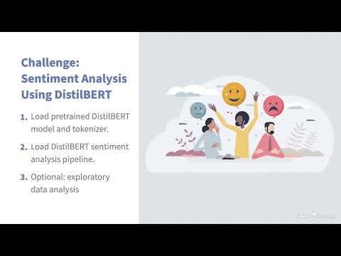 4.Modern NLPTransformers and Large Language Models 4.4 Challenge Sentiment analysis using DistilBERT