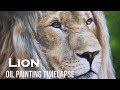 Lion | Oil Painting Time lapse