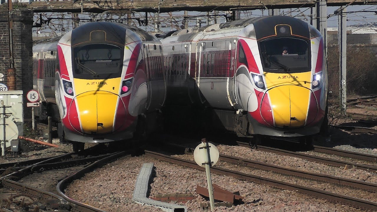 Trains at Peterborough - 04/03/2025