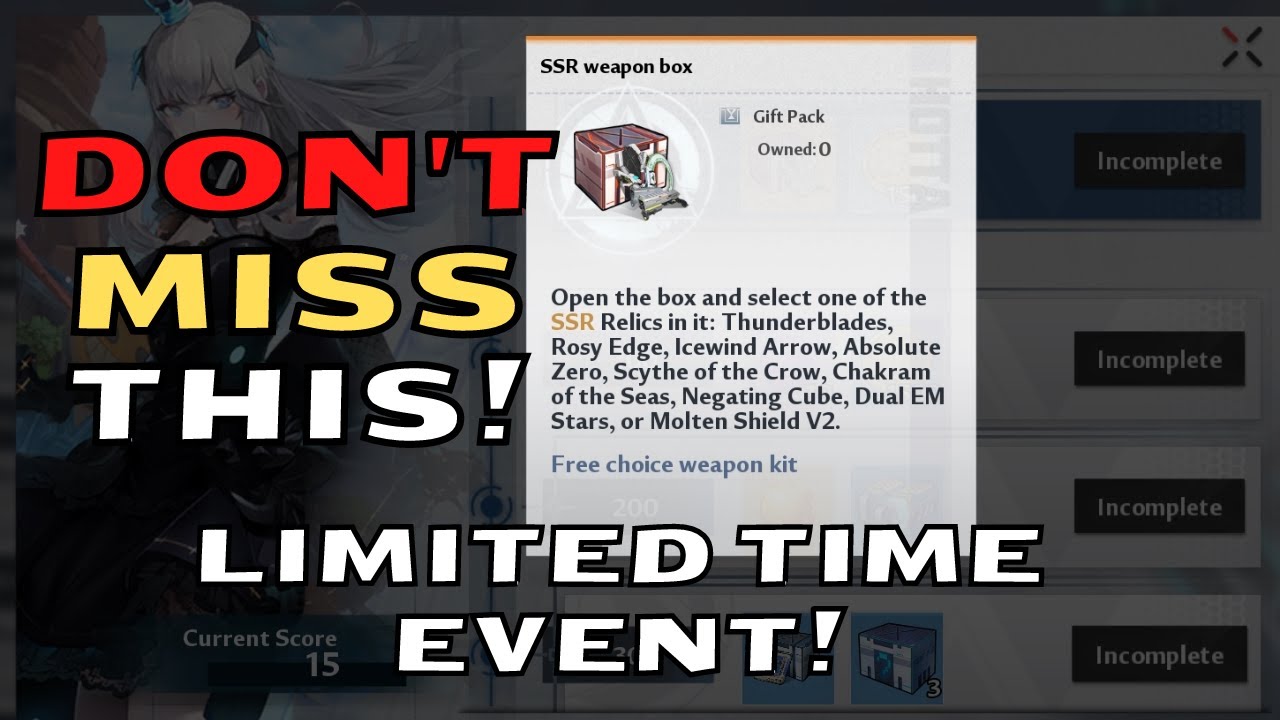 How To Get The SSR Selector Ticket In Tower of Fantasy!