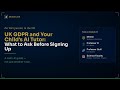 UK GDPR and Your Child's AI Tutor: What to Ask Before Signing Up | aitutors.me