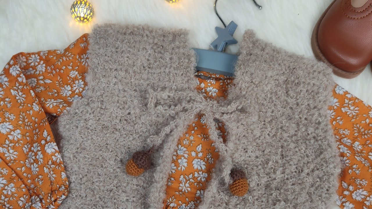 Schäfchenweste - Stricken mit Blida