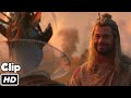 Opening first fight scene thor love and thunder movie clip