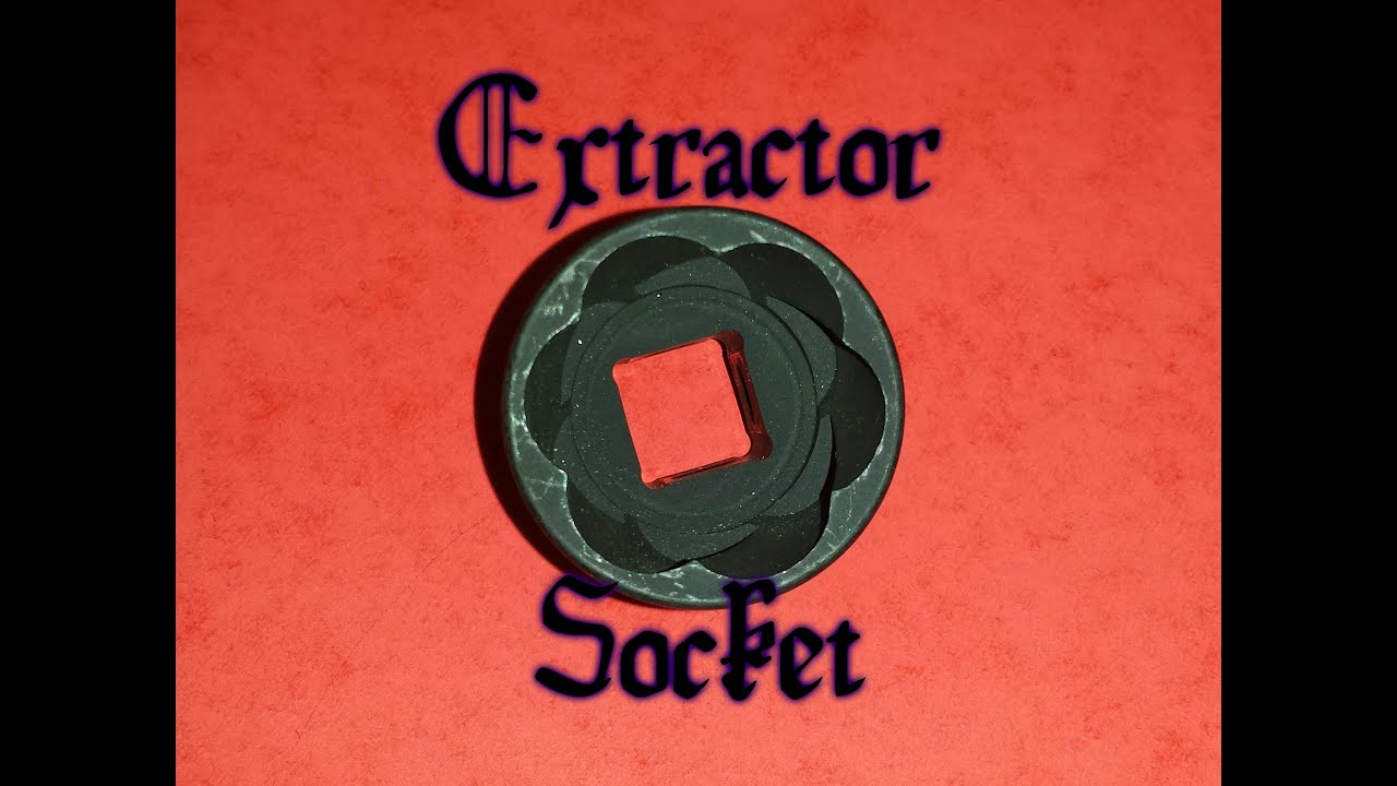 Unknown tools nº 6 - Extractor Socket Set