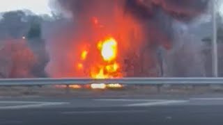 Crews battle warehouse fire south of downtown Atlanta