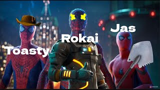 The Fortnite Spider-Men