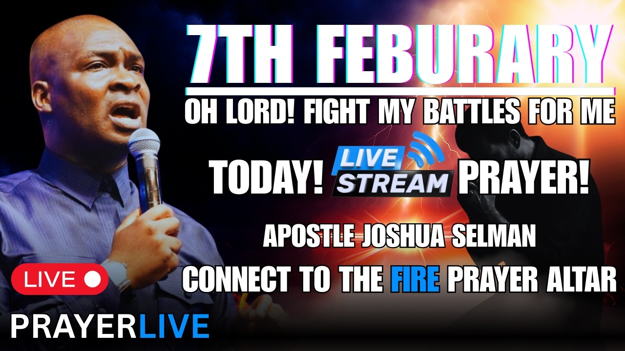 OH LORD! FIGHT MY BATTLES FOR ME AND GIVE ME VICTORY🔥|  APOSTLE JOSHUA SELMAN 