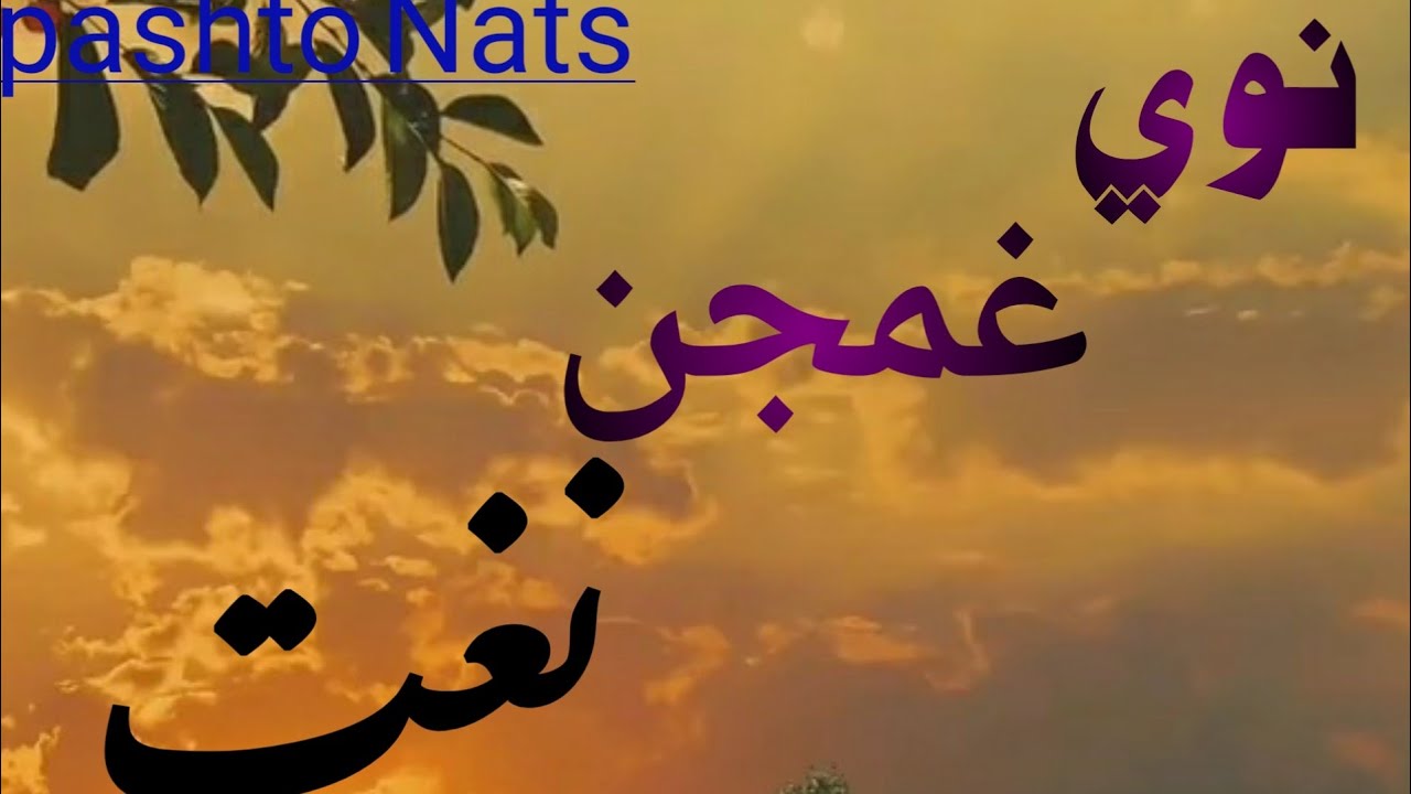 پښتو نوی ښکلی نغت شریف دګناه پیټی د رابنډکړه سرګردانه دا ګړم