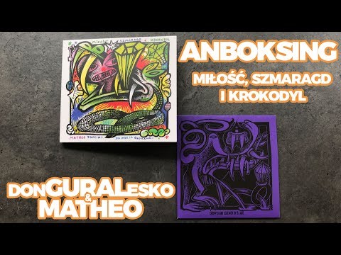 Unboxing - donGURALesko & Matheo - Miłość, szmaragd i krokodyl - edycja preorderowa + konkurs
