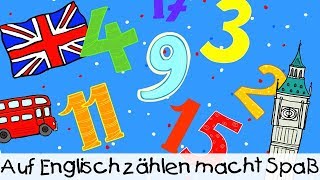 🏰 Auf Englisch zählen macht Spaß || Kinderlieder zum Lernen