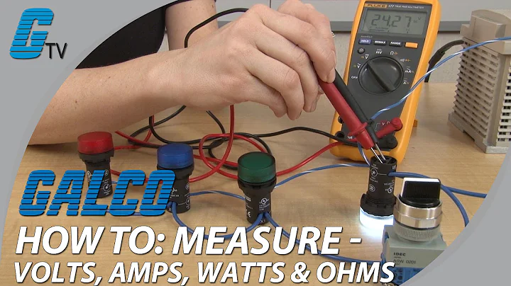 How To Measure Volts, Amps, Watts, & Ohms with a Multimeter