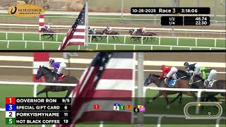 RACE 3 PROGRAM 10 28 2025