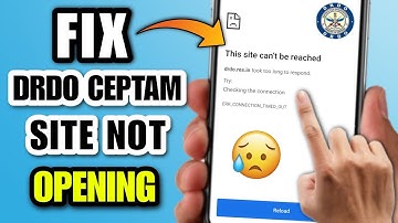 drdo ceptam site not working | drdo site not opening | drdo ceptam 10 result site not working