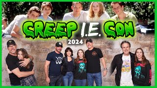 Creep I.E. Con 2024 | Scream Reunion, Texas Chainsaw Massacre, Cosplay and More!!