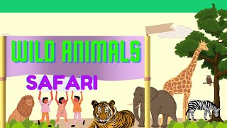 Safari Stories: Wild Animals for kids #wildlifeanimals #wildanimalsforkids