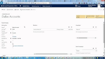 How to Add Marketing List Members via Advanced Find in CRM 2013