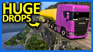 I Drove The Scariest Road In Euro Truck Simulator
