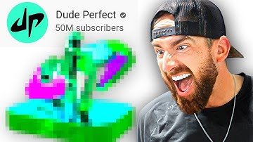 I Surprised Dude Perfect With Custom 50 Million Playbutton! 2022