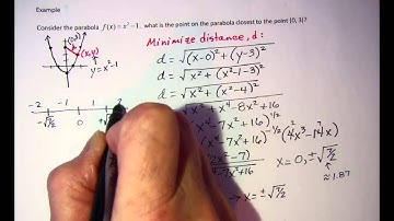 Optimization Minimize Distance