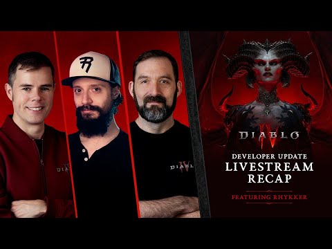 Diablo IV Developer Update Live Stream - April 2023