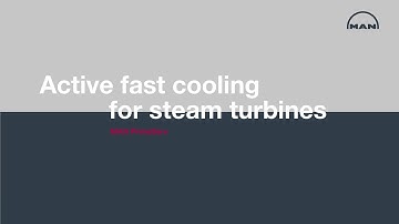 Active fast cooling for steam turbines