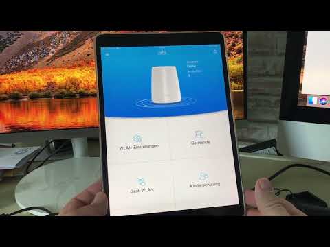 Netgear Orbi Einstellungen über Browser und APP deutsch/german