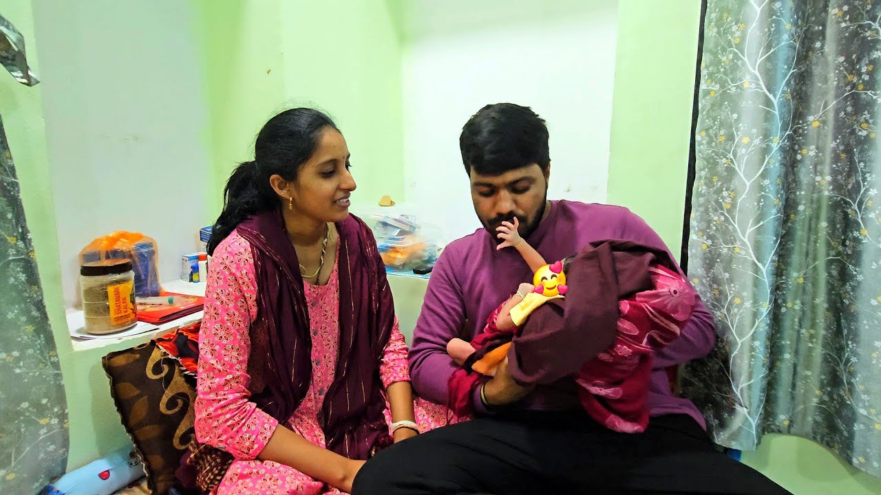 Meeting My Wife and Baby🥰 Kanha Ke Liye Kya Baby Product Liye❤️