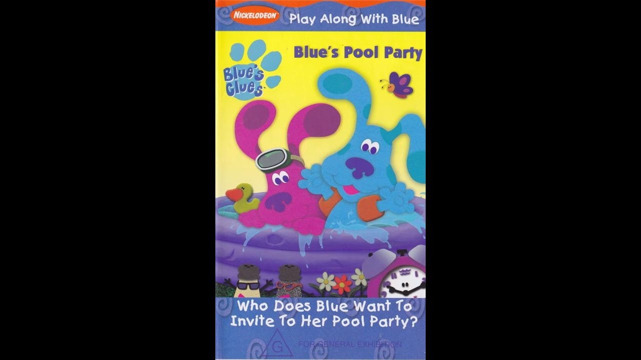 Blue S Clues Pool Party Vhs | Images and Photos finder