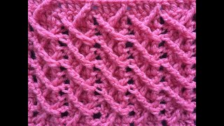 Crochet Cross Wrap Stitch