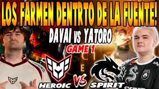Heroic Vs Team Spirit Game 1 Bo3 - Wisper Vs Yatoro - Pgl Wallachia Dota 2