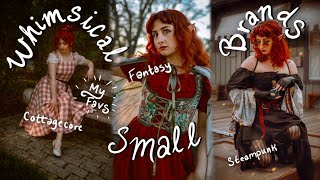 My Whimsical Favorite Brands That I've Worked With! - Cottagecore, Fantasy, and Steampunk