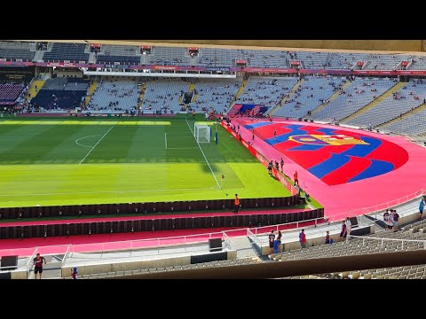 STADIUM VISIT: Estadi Olimpic de Montjuic Lluis Companys Stadium: Home of FC Barcelona 23/24 &amp; 24/25