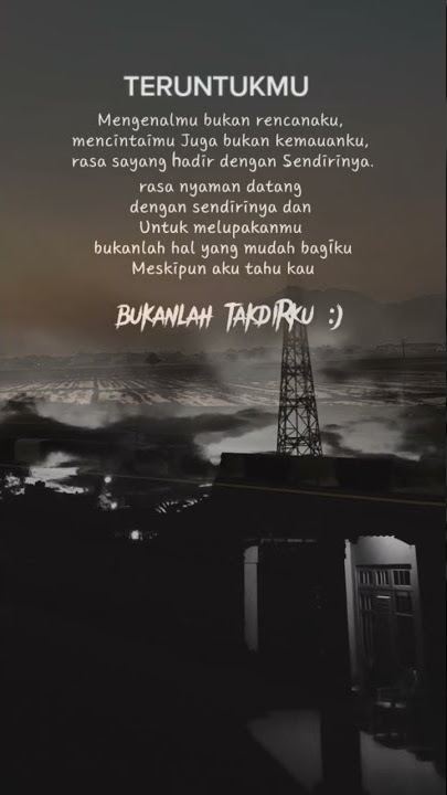Dulu pernah ada cinta