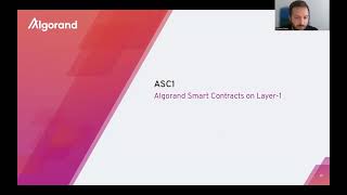 International School on Algorand Smart Contracts Week 1: Introduction smart contracts