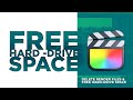 Free Space on Your Hard Drive [+Secret Tips to Delete Final Cut Pro X Render Files]