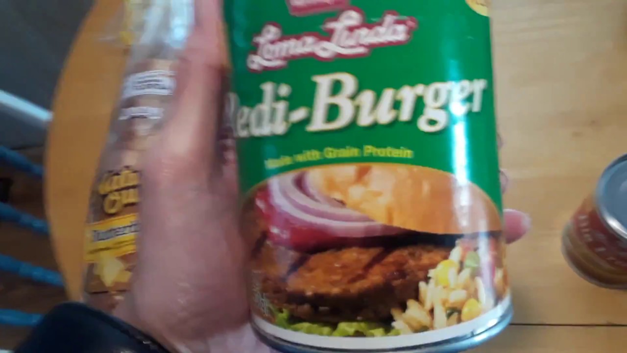 redi- burger in a can . is this good. my review pt1