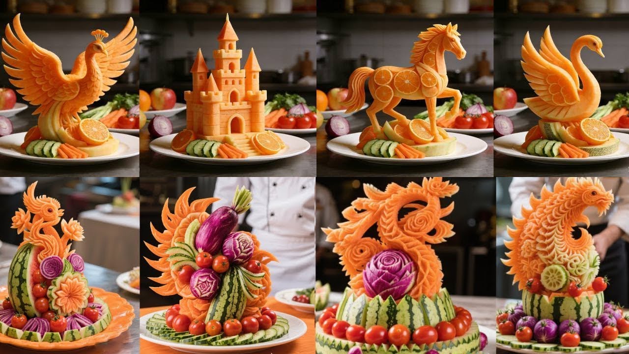 Fruit Platters Arranged Like This Will Be Loved By Both Adults And Children!