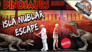 Mattel Jurassic World Legacy Isla Nublar Escape Review!!!