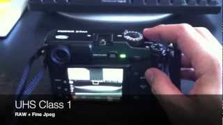Generic 16GB Class 4 vs SanDisk Extreme Pro UHS-I Class 1 32GB in the Fuji X-Pro1