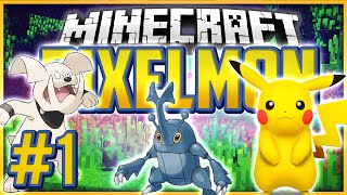 Minecraft 1.8: Pixelmon Survival Episode 1 - 'ADVENTURE BEGINS!' 'Pixelmon 4.0.4 Episode 1'
