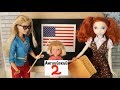 Новенькая из Америки  Двойка по Английскому??? Мультик #Барби Про Школу Играем в Куклы