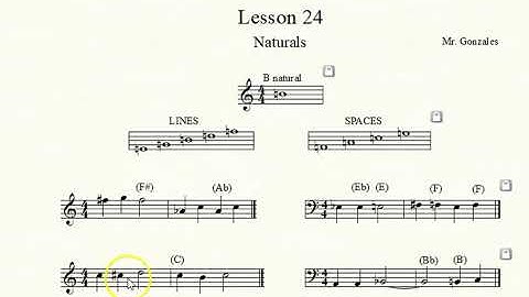 Lesson 24: Naturals